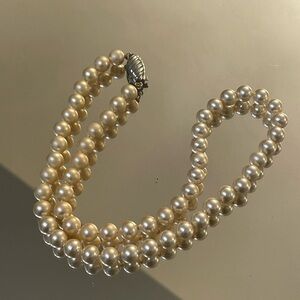 Vintage Marvella Hand Tied Faux Pearls